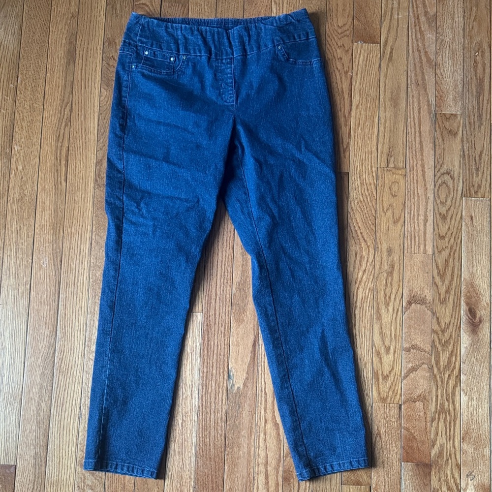 Ruby Rd. Classic Blue Skinny Jeans NWT